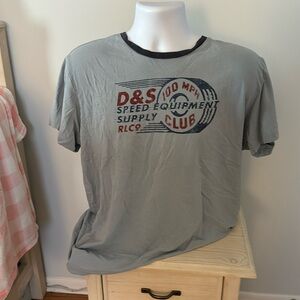 Denim & Supply banded novelty t shirt